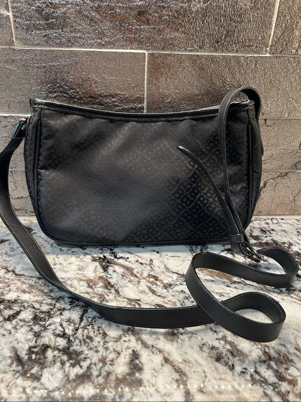 Bally Black Shoulder Bag EUC